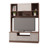 Центральный модуль Гостиная "Лестер" (Ясень шимо темн./Бодега светлый)