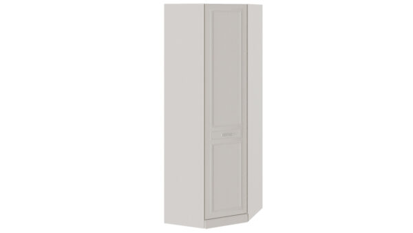 Шкаф угловой с 1 глухой дверью левый с опорой "Сабрина" СМ-307.07.230-01L (Кашемир)