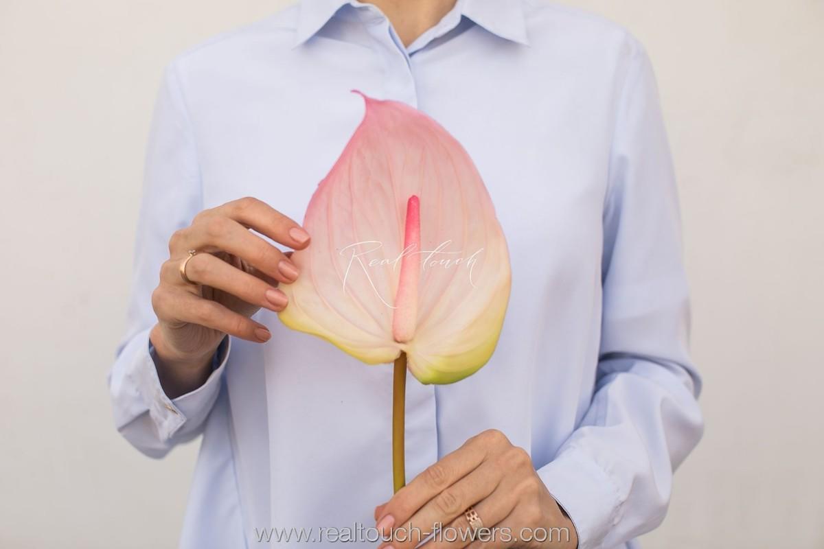 REAL TOUCH Антуриум большой (Розовый)