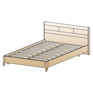 Кровать (1,4*2,0) КР-2862
