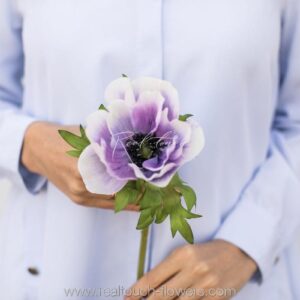 REAL TOUCH Анемон текстиль (Фиолетовый)