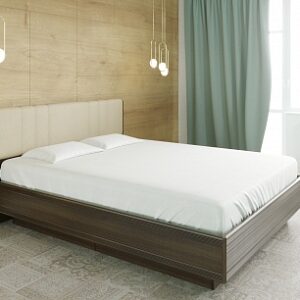 Кровать с мягким изголовьем (1,4*2,0) КР-1012 Карина