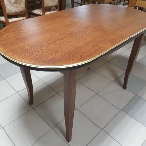 Стол обеденный "Альт" П4.490.4.07 (П285.07) (Массив, Черешня с золочением)