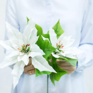 REAL TOUCH Пуансетия (Белый)