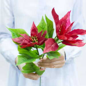 REAL TOUCH Пуансетия (Красный)