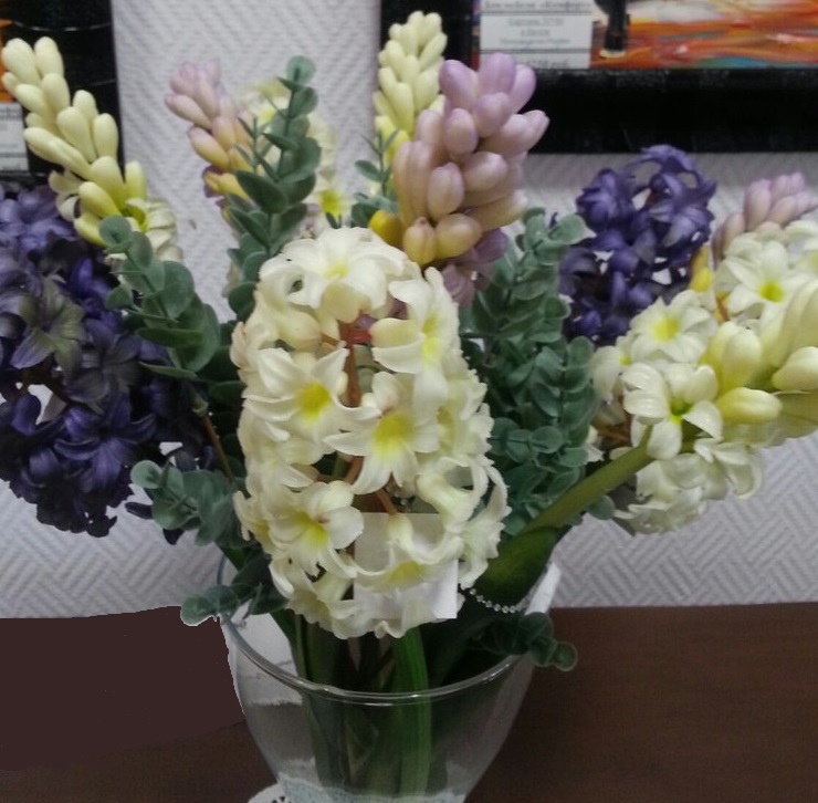 REAL TOUCH Гиацинт открытый (Фиолетовый)