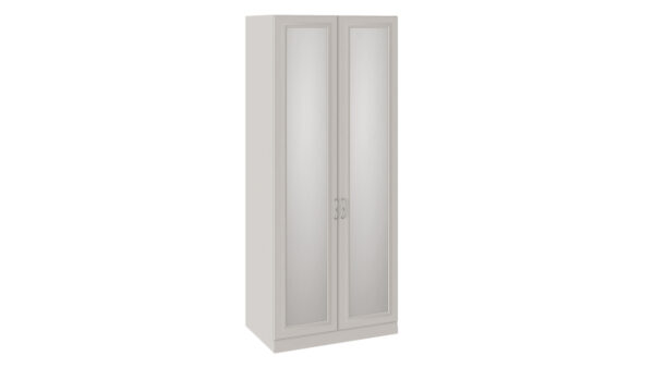 Шкаф для одежды с 2 зеркальными дверями с опорой "Сабрина" СМ-307.07.222-01 (Кашемир)