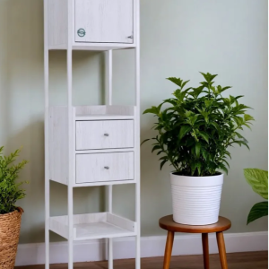 Стеллаж "Берген 3" (Винтерберг/Белый)