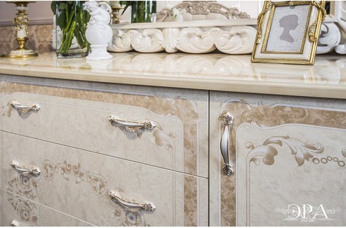 Комод Патрисия Люкс (Крем корень глянец)