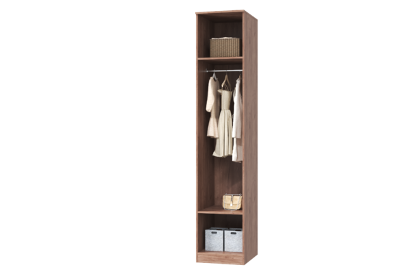 Шкаф 1-дверный для платья и белья Тоскана (Дуб табачный/бисквит)