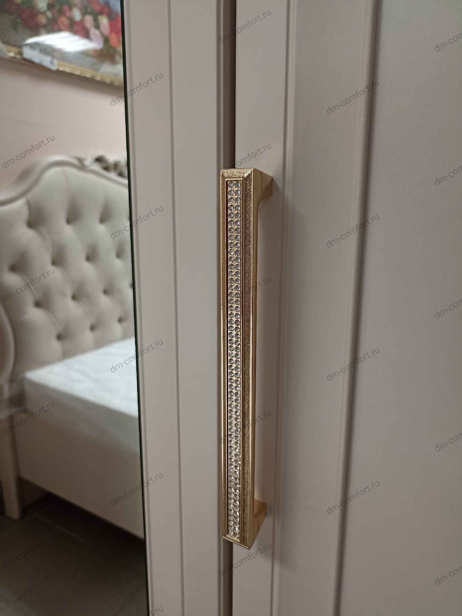 Шкаф Мокко Люкс 5-дверный с зеркалом