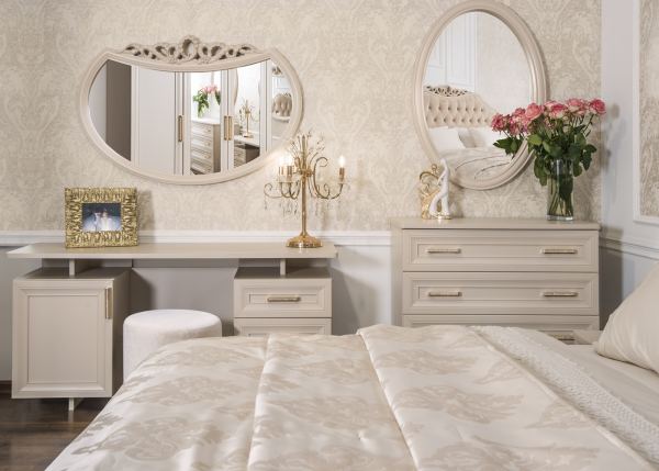 Зеркало Мокко Люкс ППУ для комода