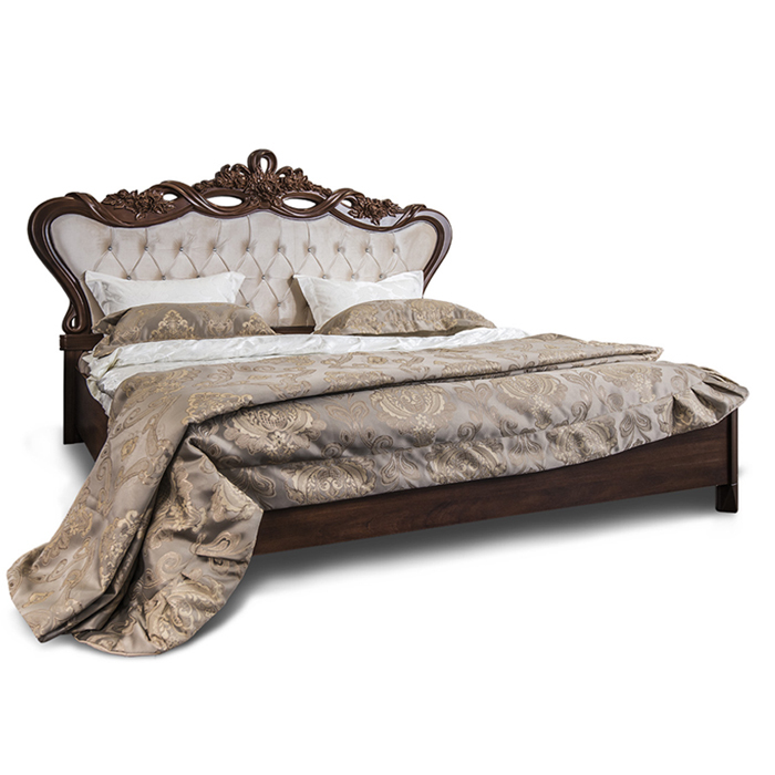 Кровать Афина с мягким изголовьем