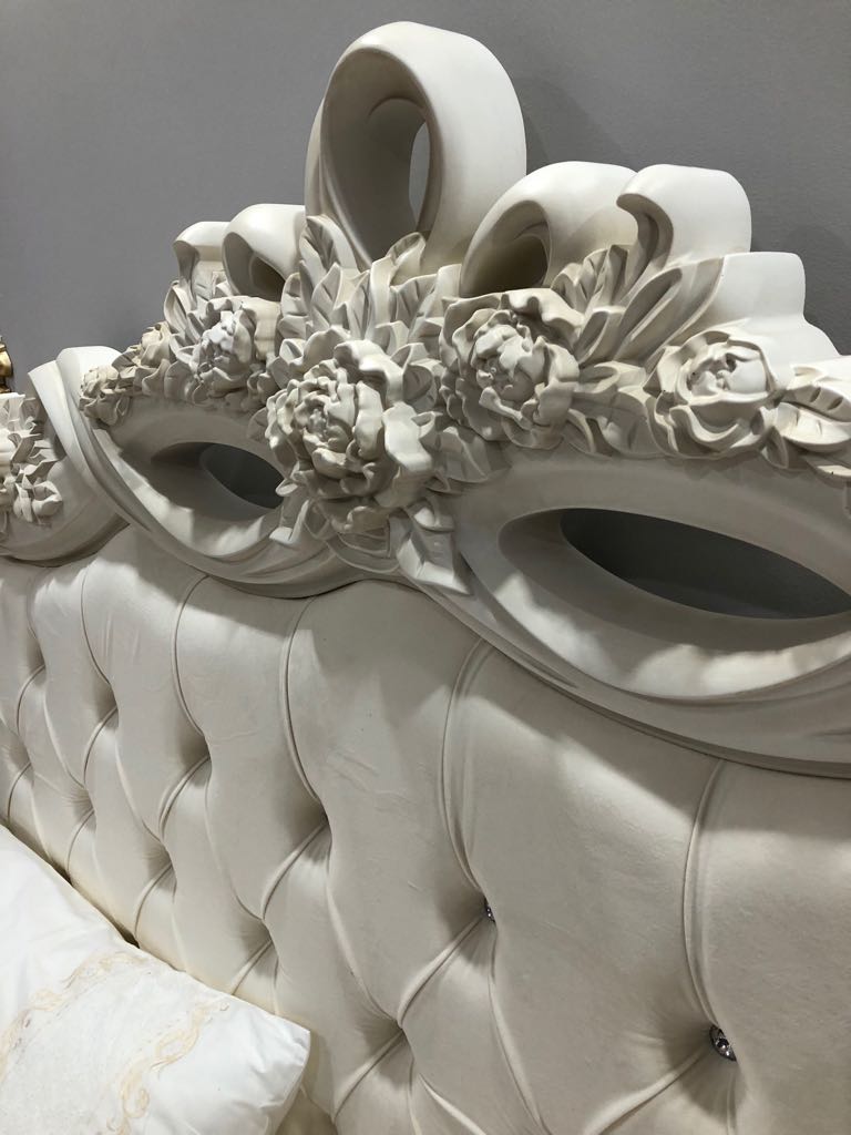 Кровать Афина с мягким изголовьем