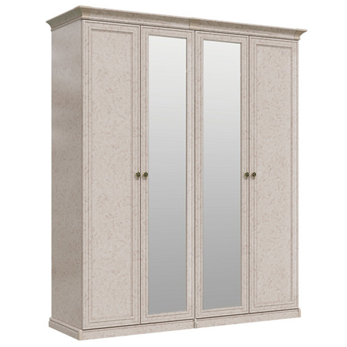 Шкаф Афина 4-х дверный с зеркалом