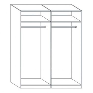 Шкаф Афина 4-х дверный с зеркалом