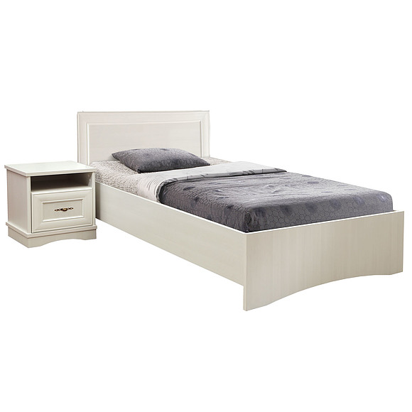 Кровать одинарная 900 "Турин" П7.036.1.02 (П036.122М)