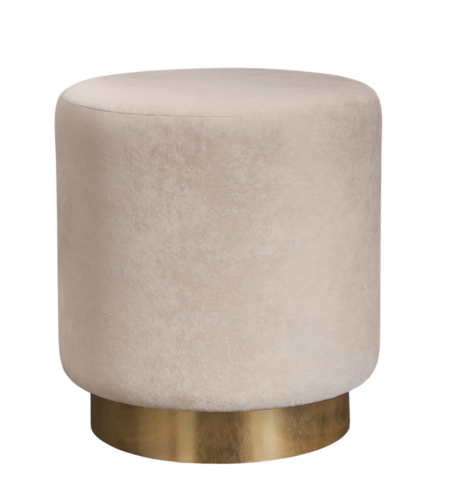 Пуфик Замира Люкс (бежевый)