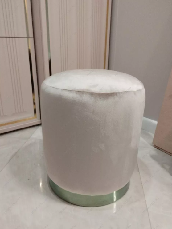 Пуфик Замира Люкс (бежевый)