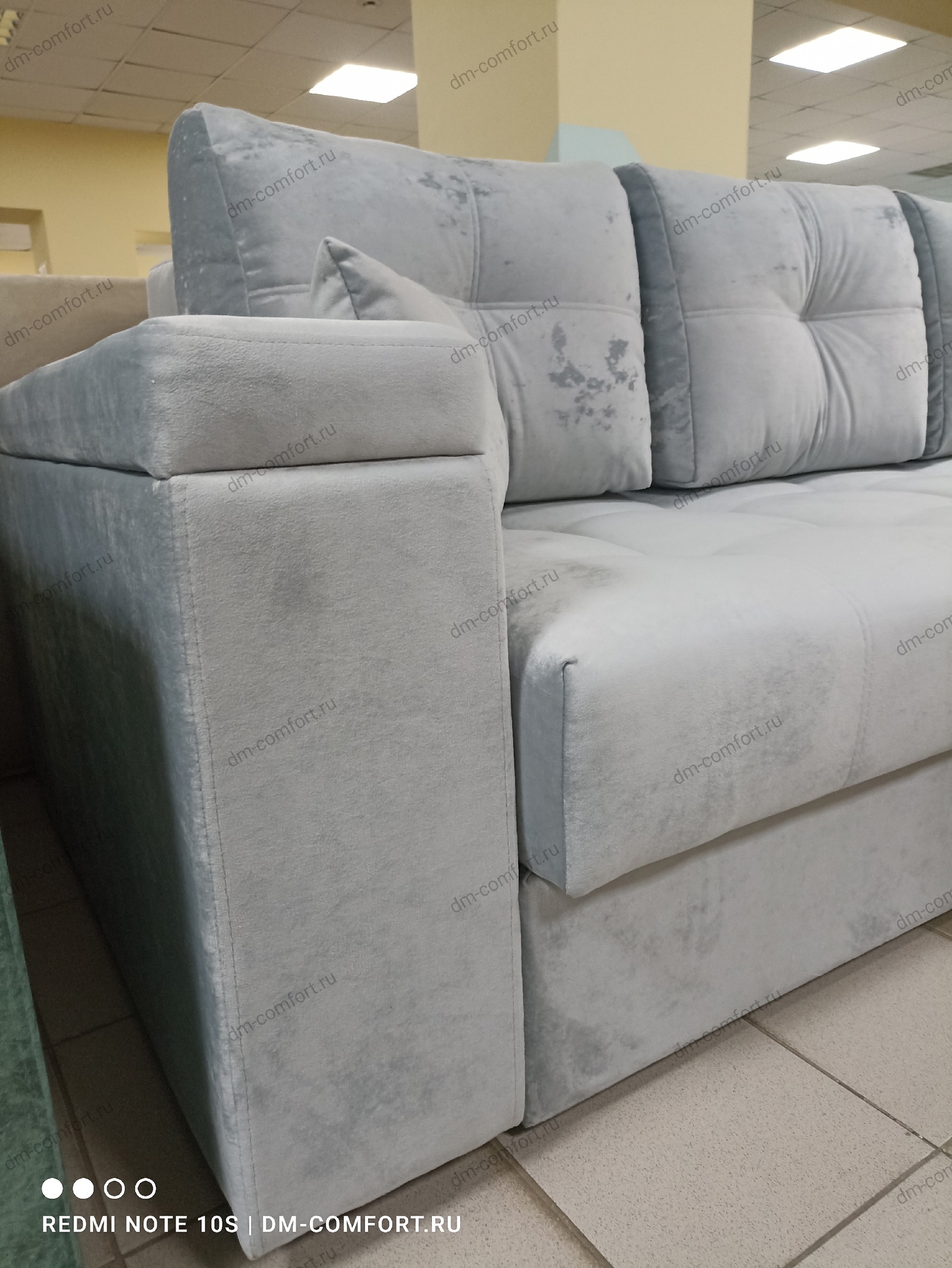 Диван Остин-2 Д3 НПБ 1В 1 категория (Madonna 21)