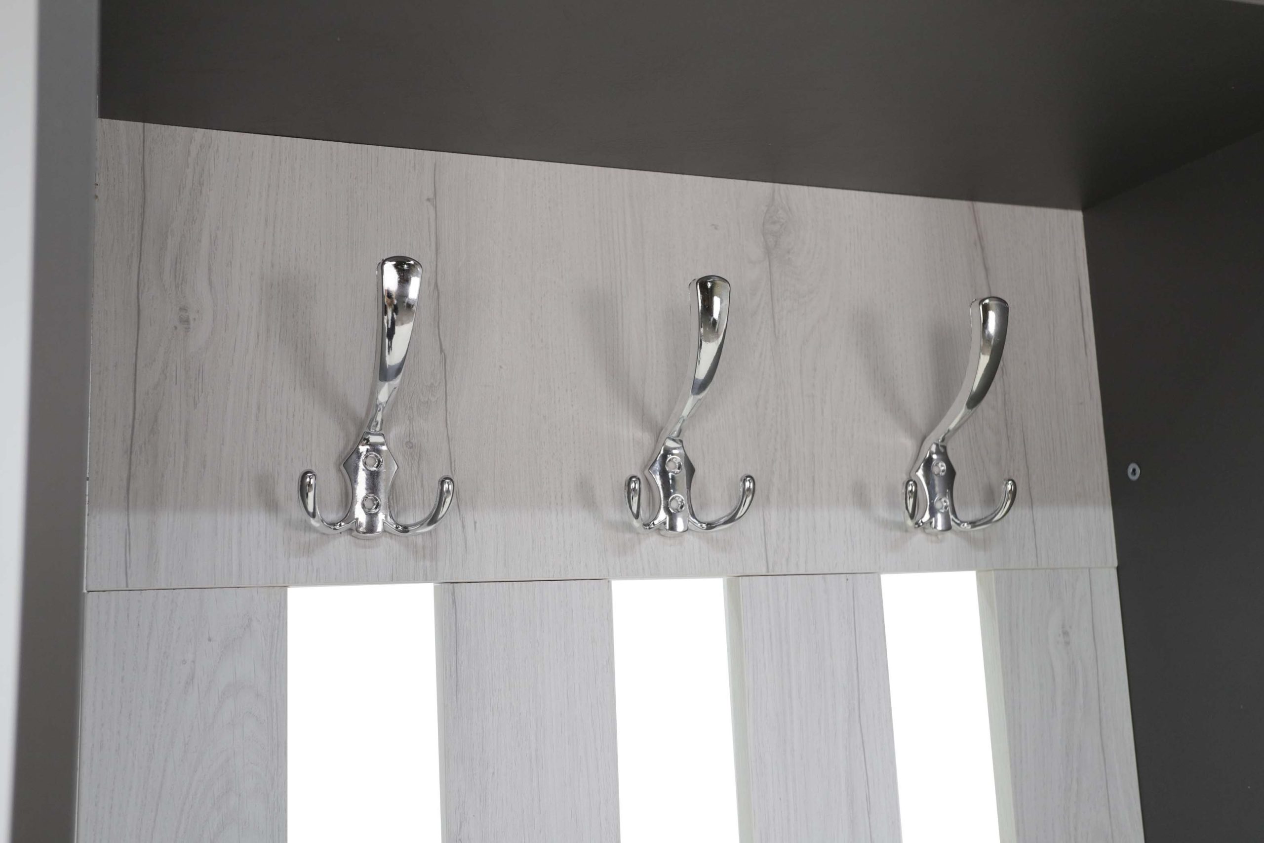 Прихожая Гретта-Эльза №2 (Дуб Эльза/Темно-серый Лофт)