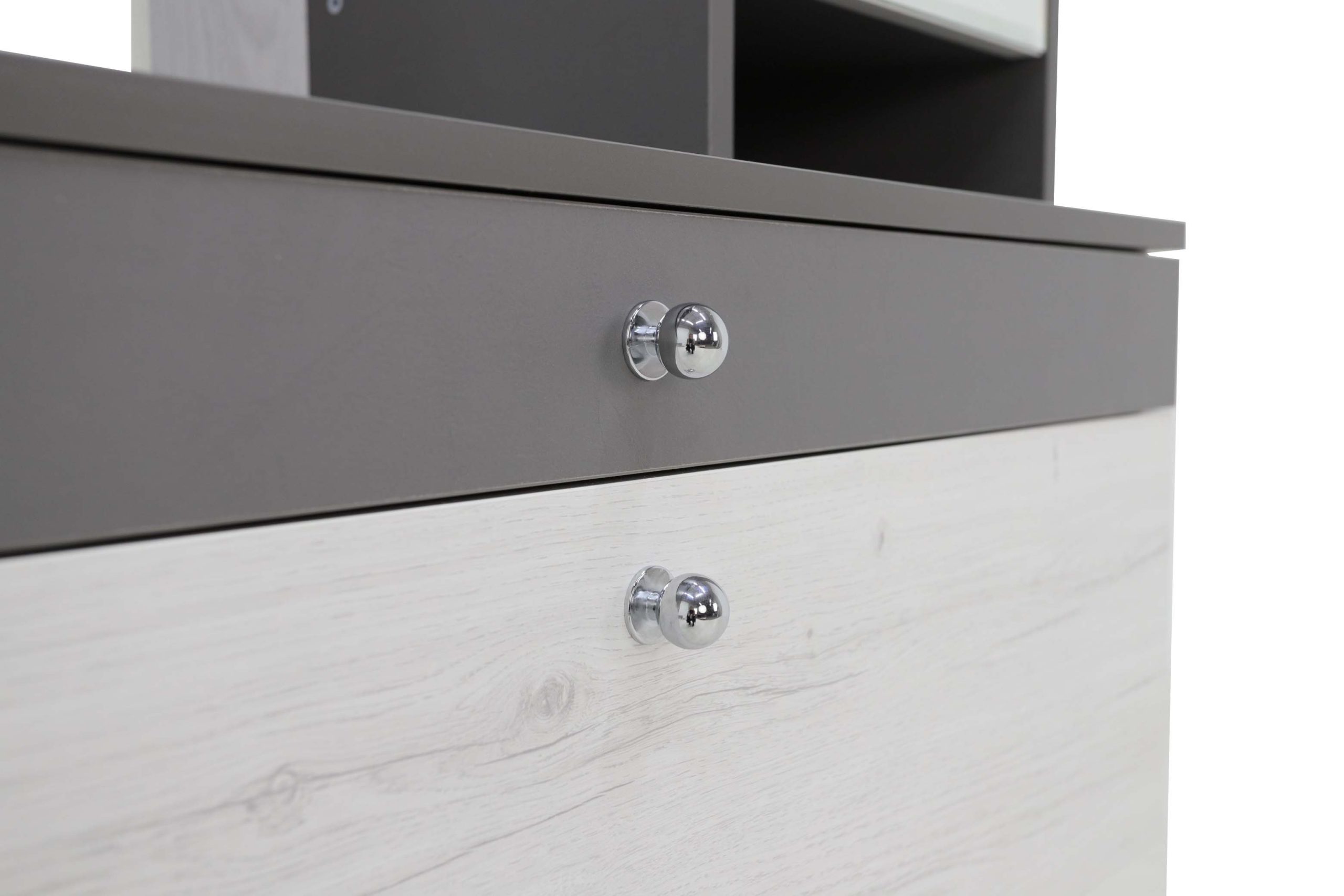 Прихожая Гретта-Эльза №2 (Дуб Эльза/Темно-серый Лофт)