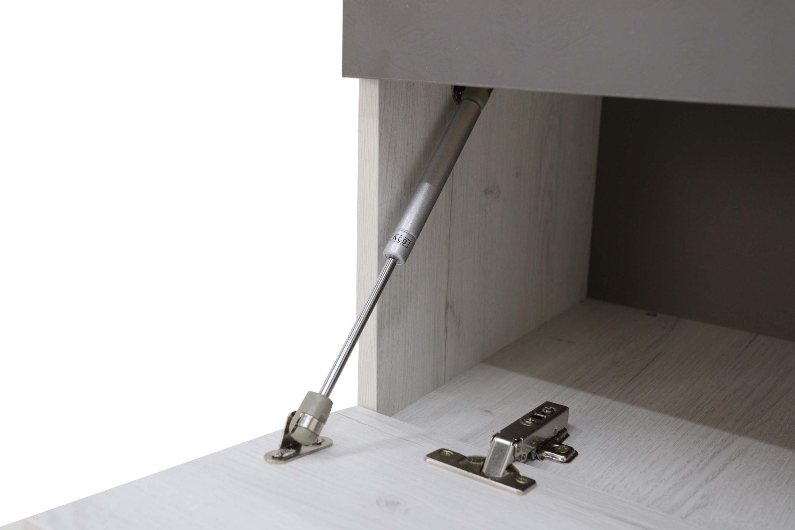 Прихожая Гретта-Эльза №2 (Дуб Эльза/Темно-серый Лофт)