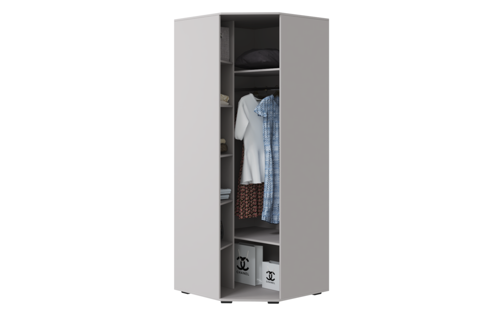 Шкаф угловой Кашемир (Кашемир/Сантьяго)