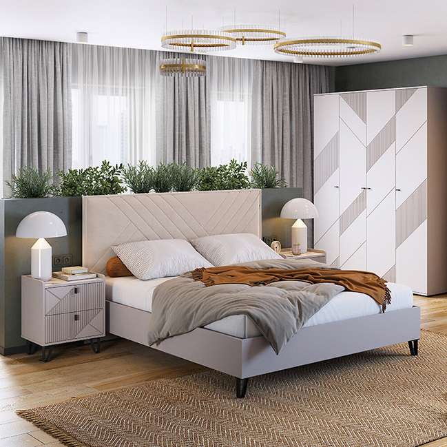 Шкаф угловой Кашемир (Кашемир/Сантьяго)