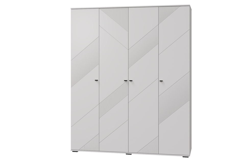 Шкаф 4-дверный Кашемир (Кашемир/Сантьяго)