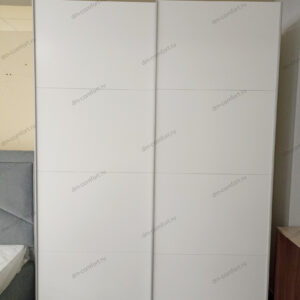 Шкаф-купе 2-дверный Прайм 1600 (Белый снег)