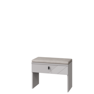 Тумба с мягким элементом и ящиком Кашемир (Кашемир/Сантьяго/Neo 2)