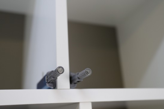 Шкаф 2дв. Урбан-21 (Белый Шелк, Лайт Грей Софт)