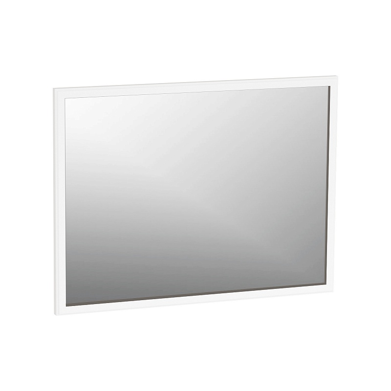 Комод с 1дв. и 4ящ. AURELIO 455 с зеркалом 59 (Белый-Блеквуд Сатиновый)