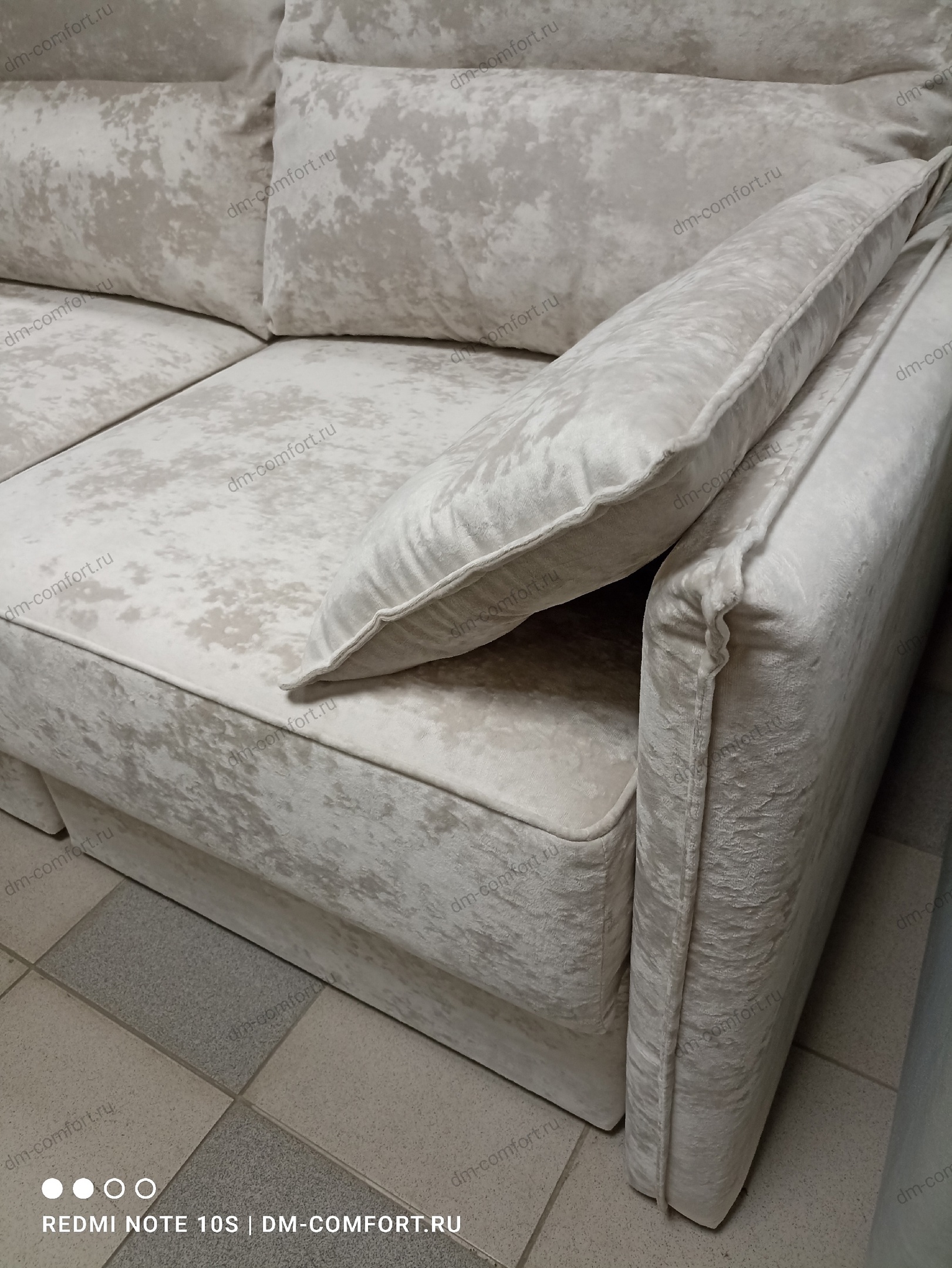 Диван Верона Д1/Д2/Д1 НПБ 1В 1 категория (Madonna 7)