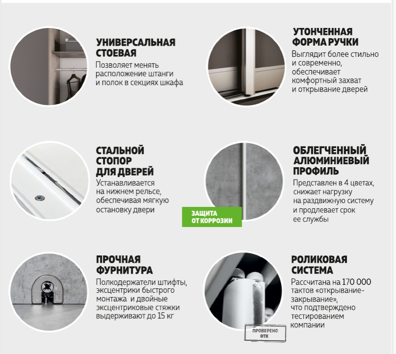 Шкаф-купе 2дв. Экспресс-2 1200*600*2200 (Ясень анкор светлый/Черный матовый)