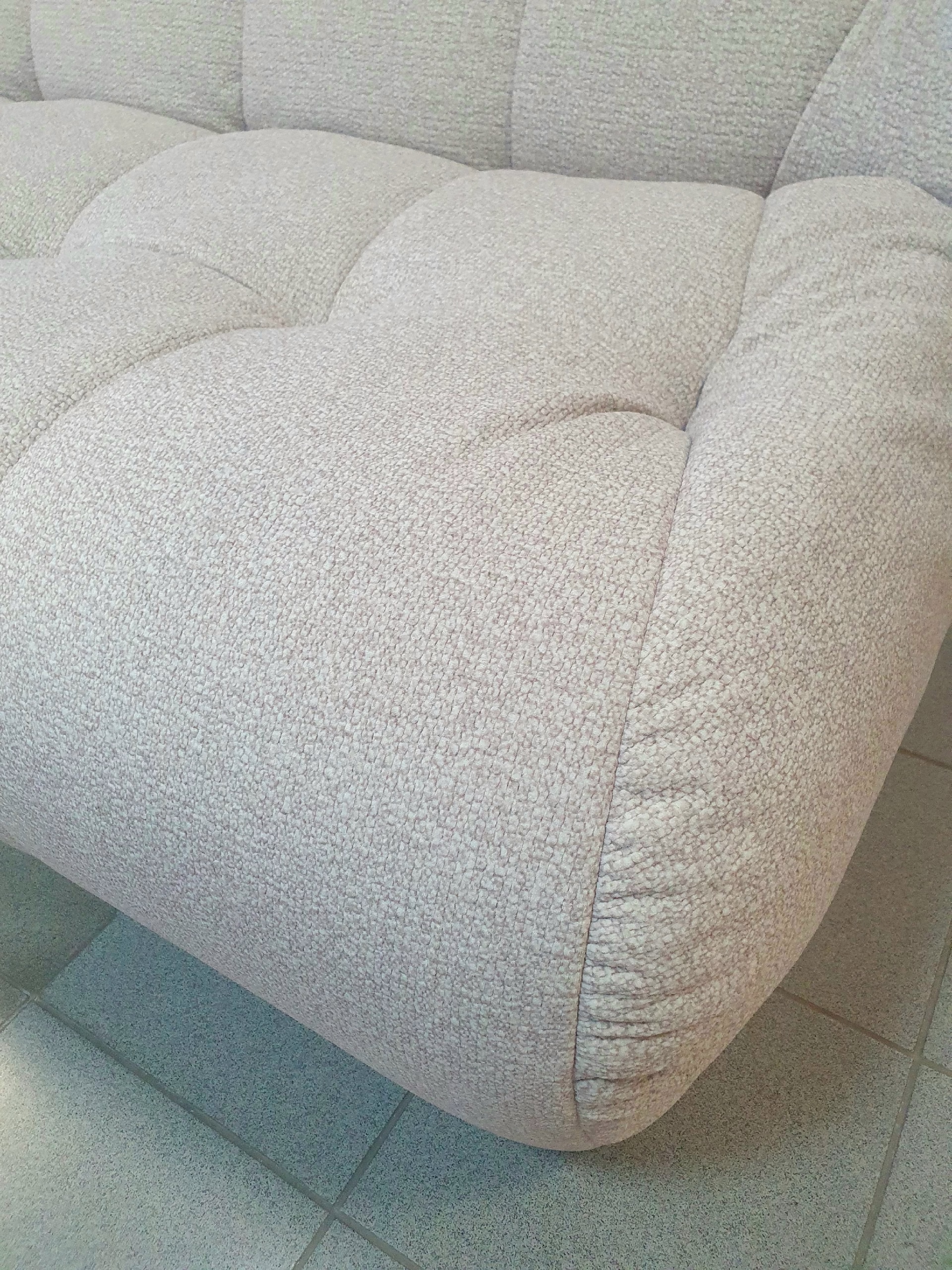 Диван Неаполь с оттоманкой Отт/Д3 2 категория (Tweed sand)