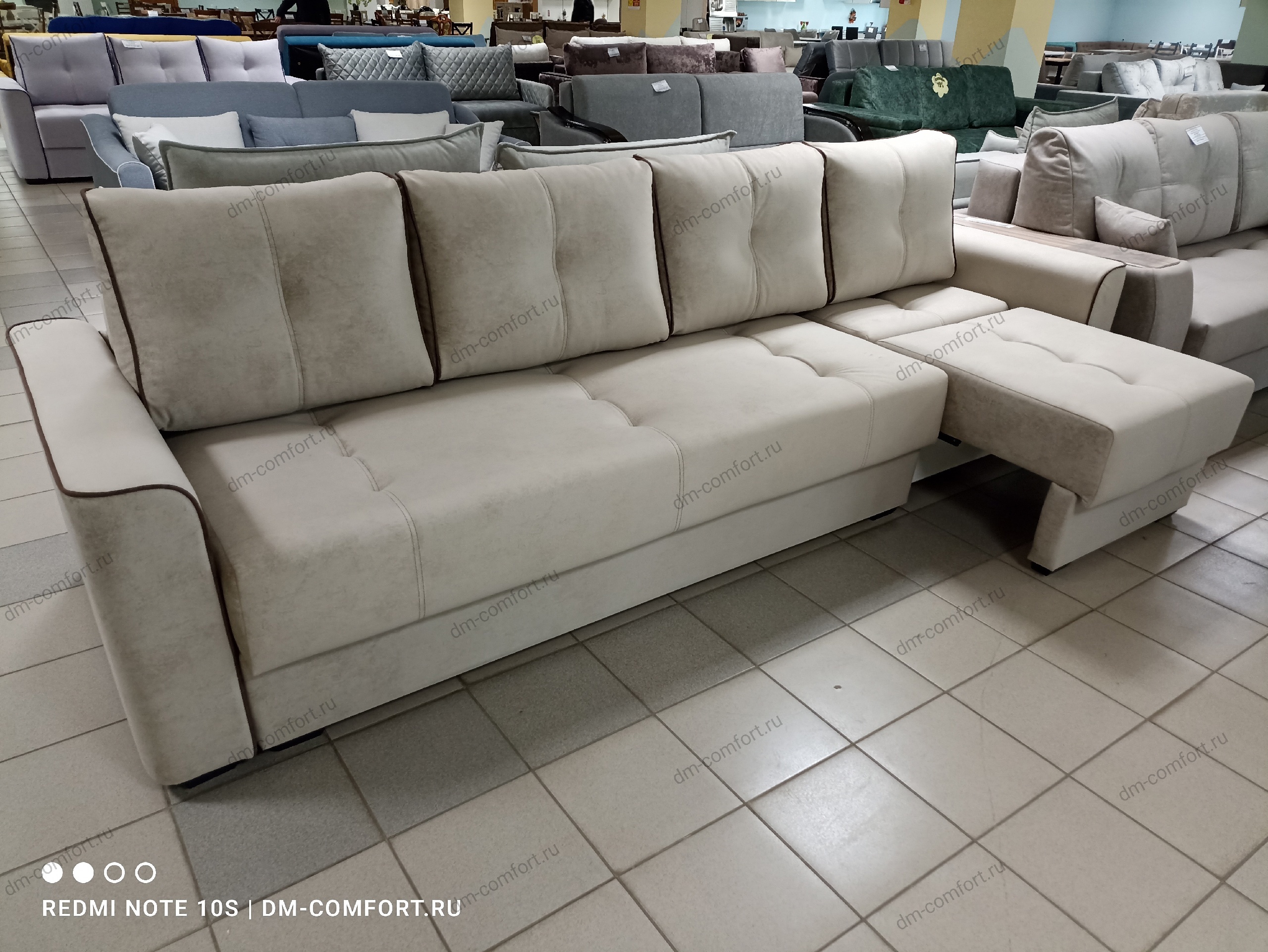 Диван Милан Д3/Д1 НПБ 2В 2 категория (Elza 2, Elza 18)