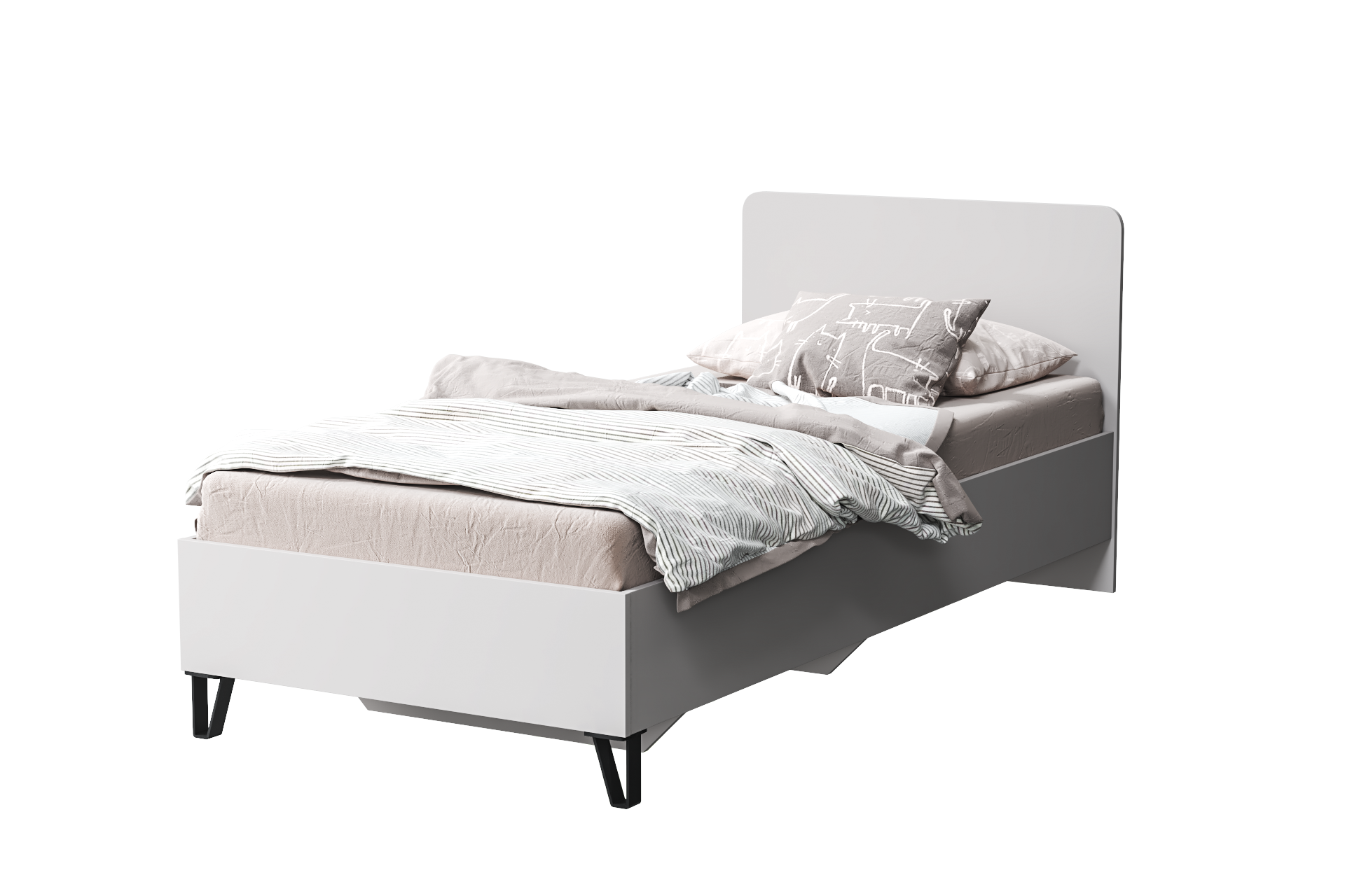 Кровать 900 Наоми (Кашемир)