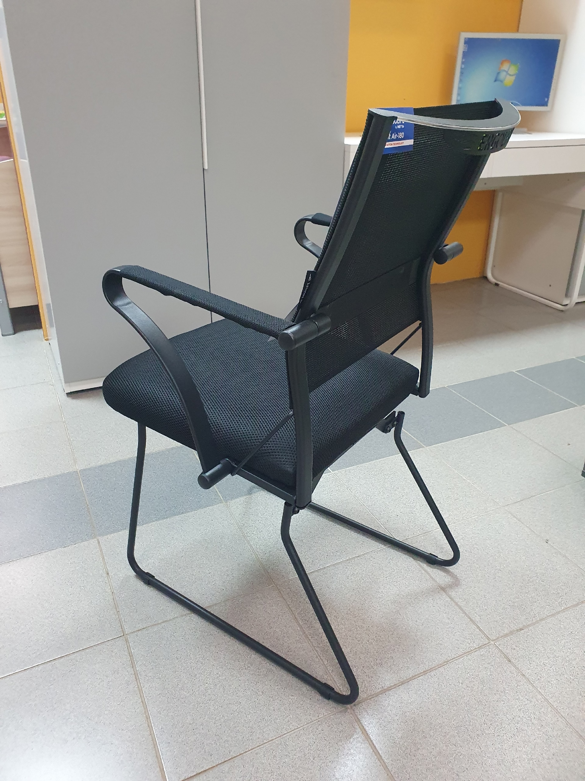 Кресло Ergolife Sit Air М4-280К-Mesh (Italy)+UMF (X1) Черный