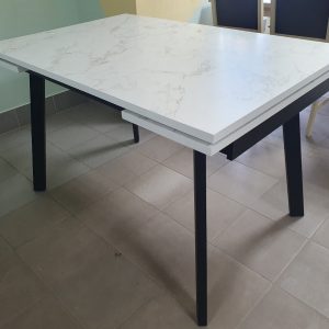 Стол раздвижной Винг (Сабия/Черный)