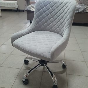 Кресло компьютерное Челси (work) (Brendy Silver, хром)