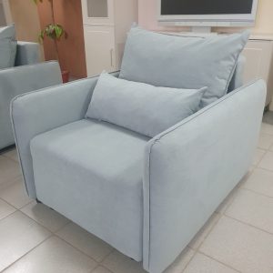 Кресло-кровать Лира 3 (Велюр серый)