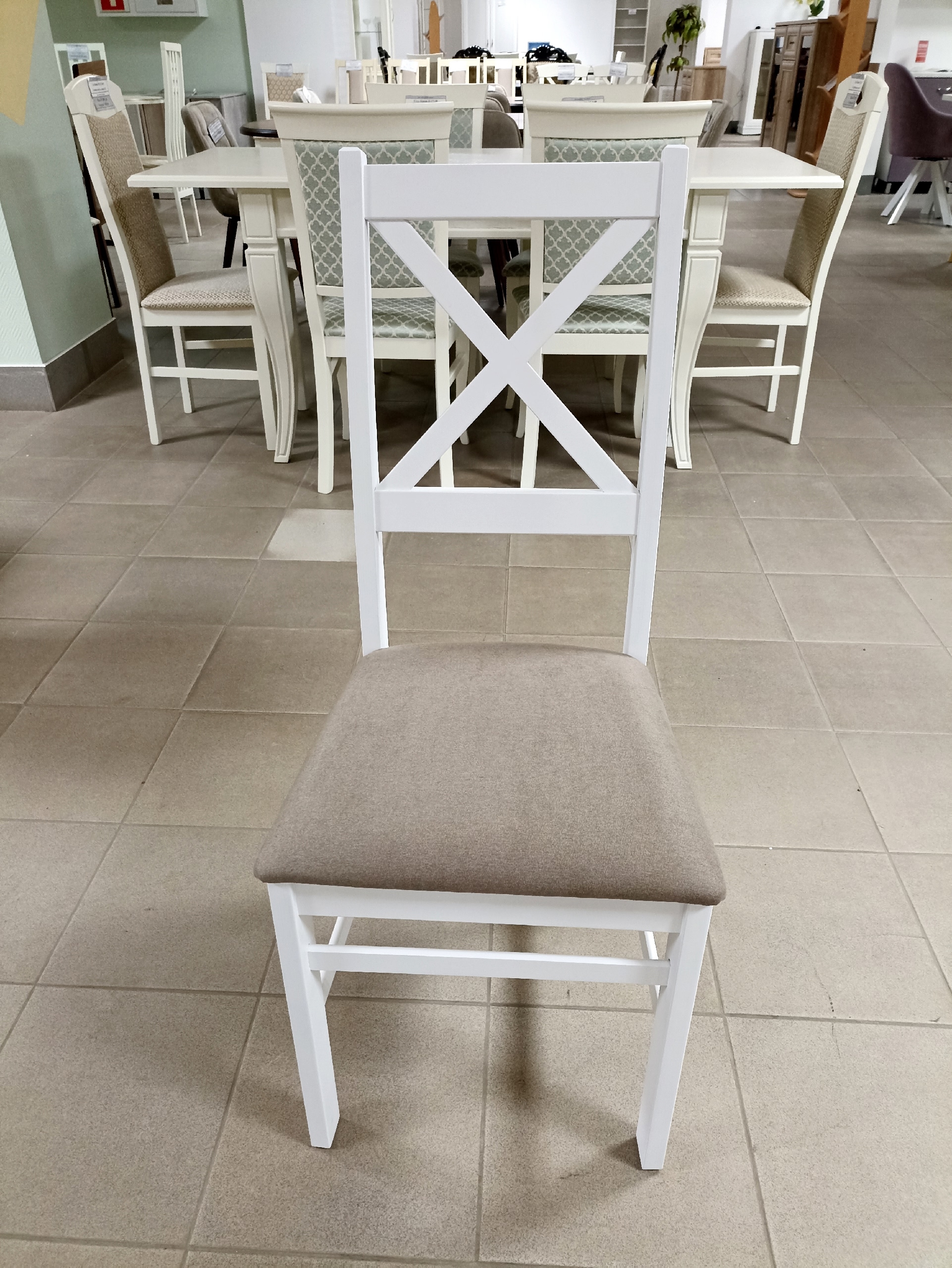 Стул Бриз (Белый), ткань Джокер 5