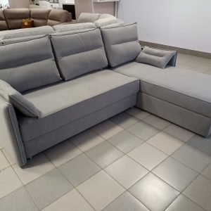 Диван Верона Д2 (1500) с оттоманкой (Выкатной) НПБ 1В 2 категория (Beverly grey)