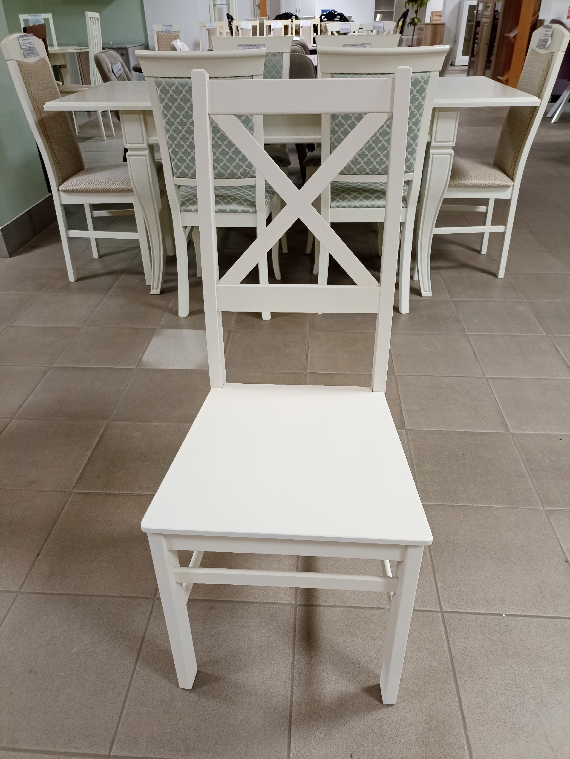 Стул Бриз (Слоновая кость), твердое сиденье