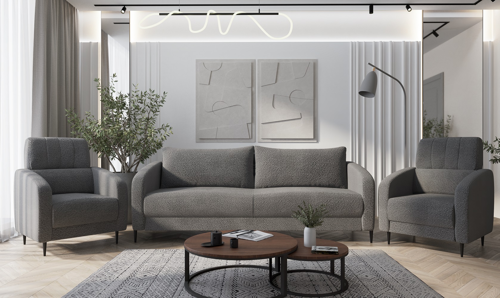 Кресло Стелла (Серый)