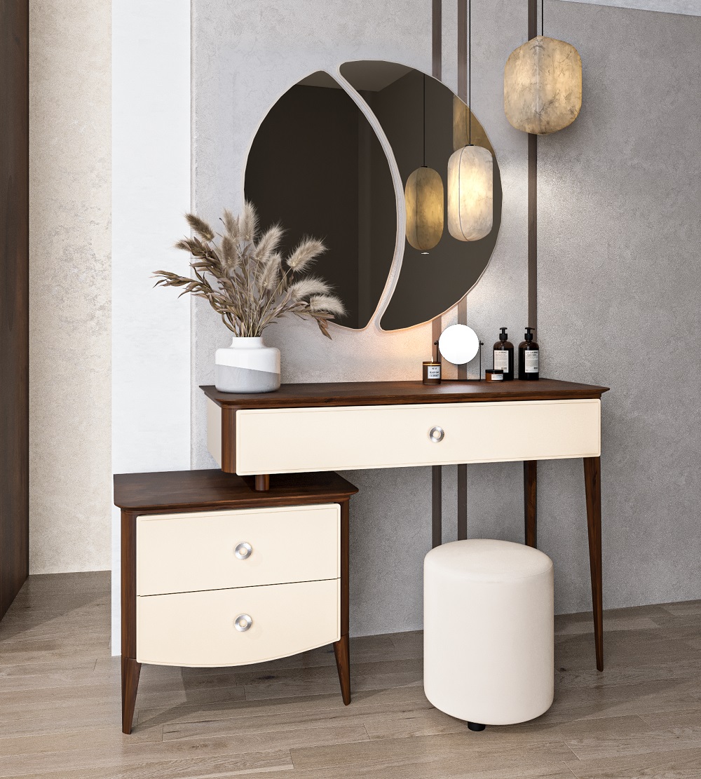 Зеркало для туалетного столика Жаклин (бежевый)