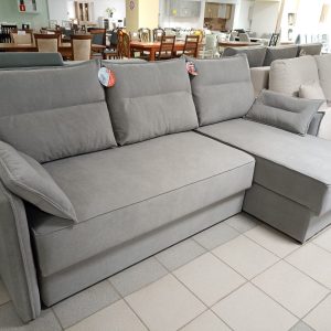 Диван Верона с оттоманкой (НПБ) 1В 2 категория (Beverly grey)