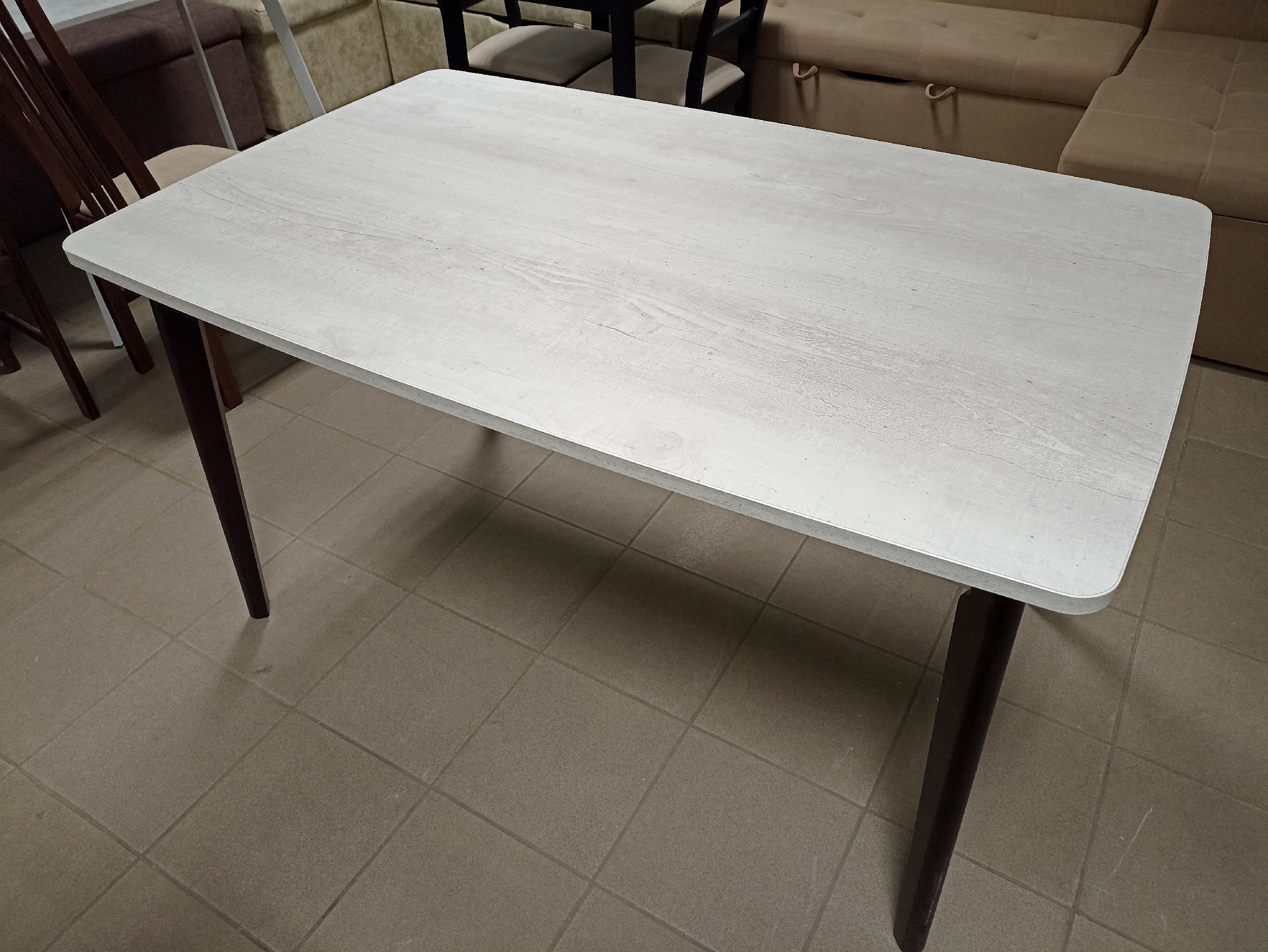 Стол нераздвижной Арго (Бетон пайн белый, венге)